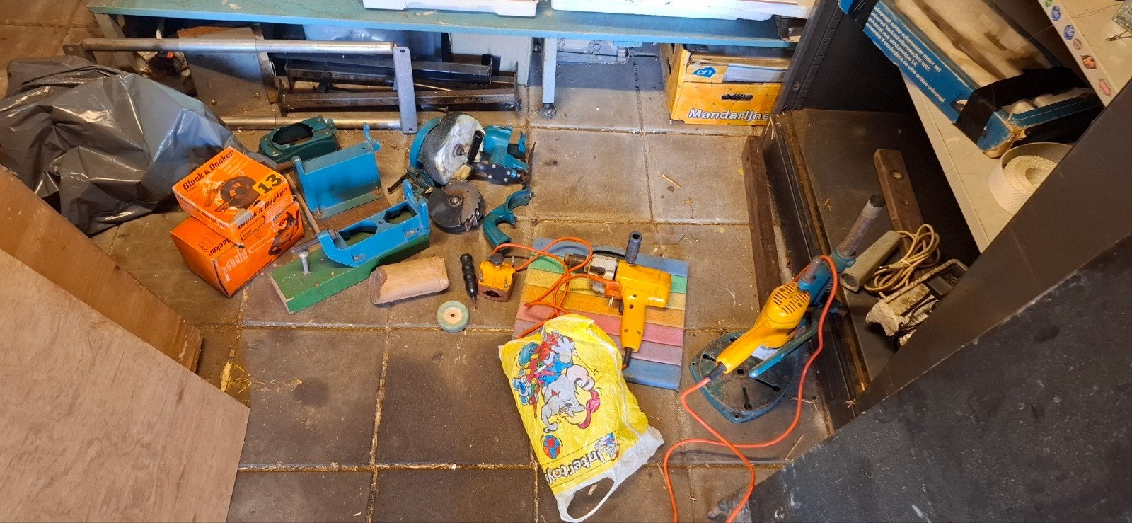 Vintage Black & Decker en Skil Gereedschap Jaren 60 /70, Ophalen of Verzenden, Gebruikt, Boor- en Schroefmachine, Variabele snelheid