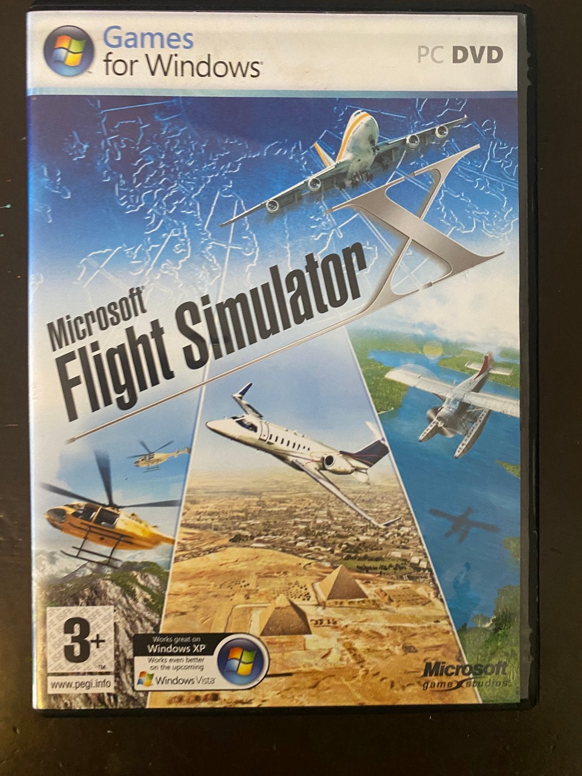 PC Game: Microsoft Flight Simulator X, Spelcomputers en Games, 1 speler, Ophalen of Verzenden, Zo goed als nieuw, Vanaf 12 jaar