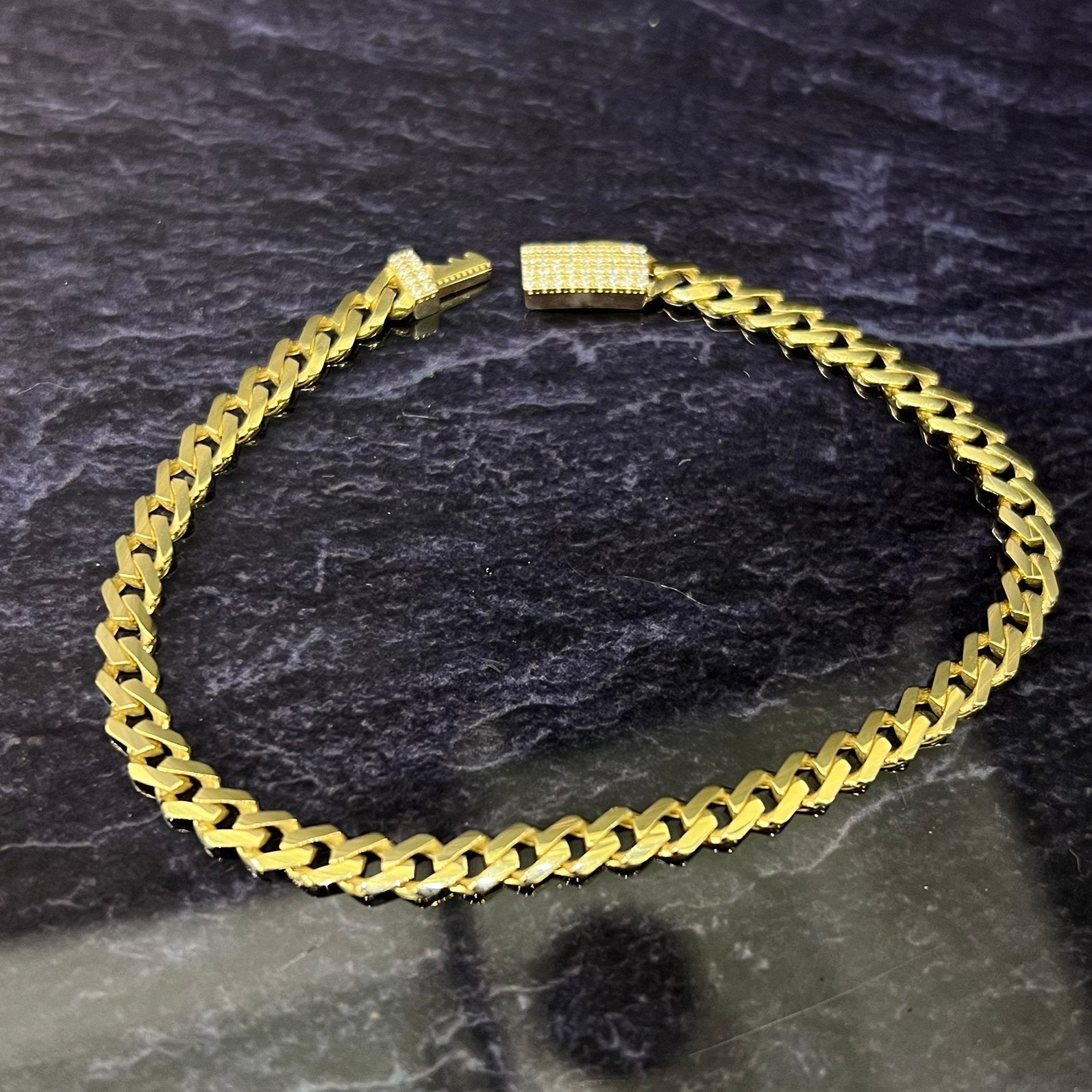 14 karaat gouden gourmet armband nieuw, Ophalen of Verzenden, Nieuw, Goud