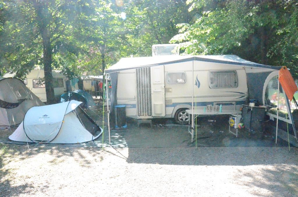 Fendt caravan Topas 450 QB, Caravans en Kamperen, Caravans, Kachel, Treinzit, Particulier, Tot en met 4