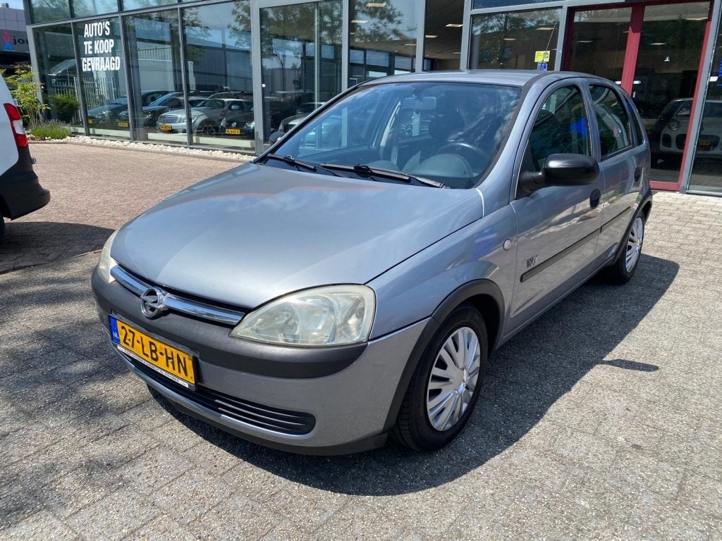 Opel Corsa 1.2-16V Njoy 5 DRS NW APK BJ 2002 ! (bj 2002), Auto's, Voorwielaandrijving, 450 kg, Gebruikt, 31 €/maand