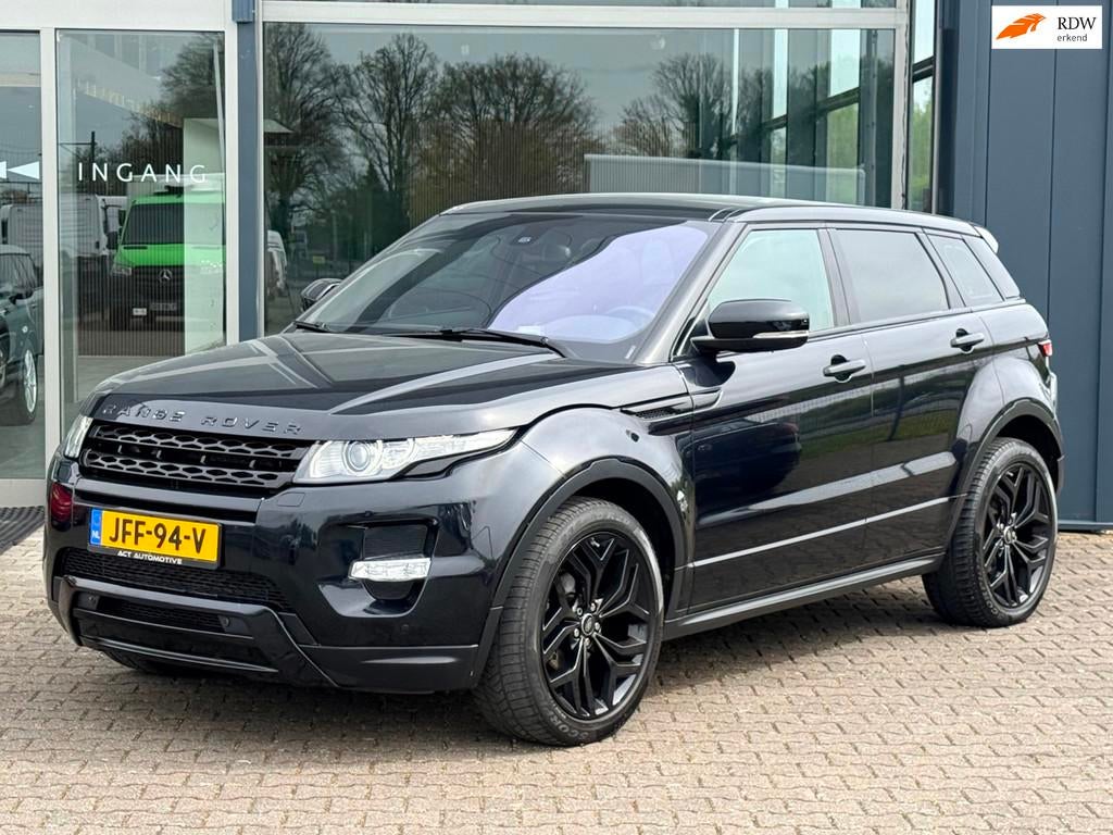 Land Rover RANGE ROVER EVOQUE 2.0 Si4 4WD Dynamic AUT, Auto's, Automaat, Euro 5, Zwart, 4 cilinders