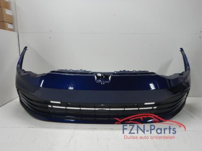 VW Golf 8 5H Voorbumper LC5B 4PDC Blauw, Auto-onderdelen, Ophalen of Verzenden, Gebruikt, Voor, Bumper