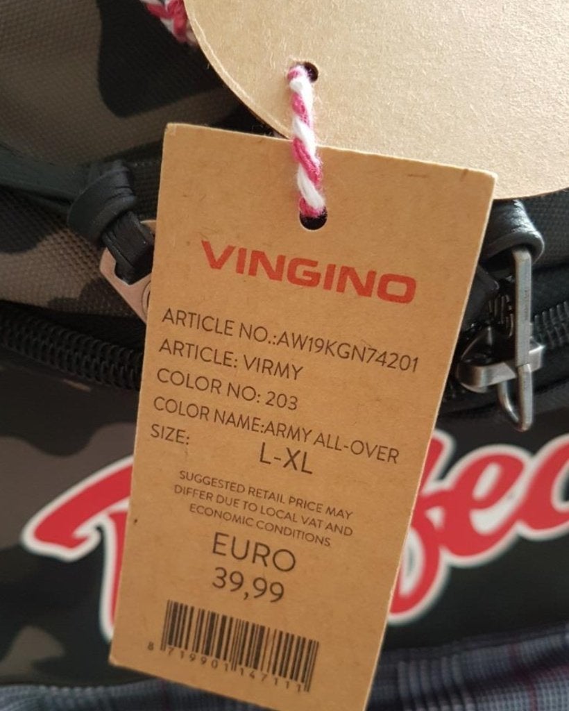 Helemaal nieuw schooltas voor een jongen of stoer meisje, 30 tot 40 cm, Overige kleuren, Rugtas, Nieuw