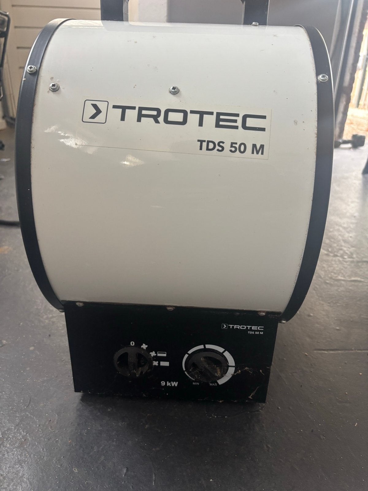 Trotec TDS 50 M Elektrische Kachel 9 kW, Ophalen of Verzenden, Gebruikt, Overige