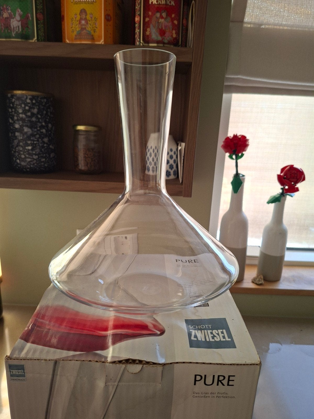 Scott Zwiesel decanter pure, Ophalen, Zo goed als nieuw, Overige typen