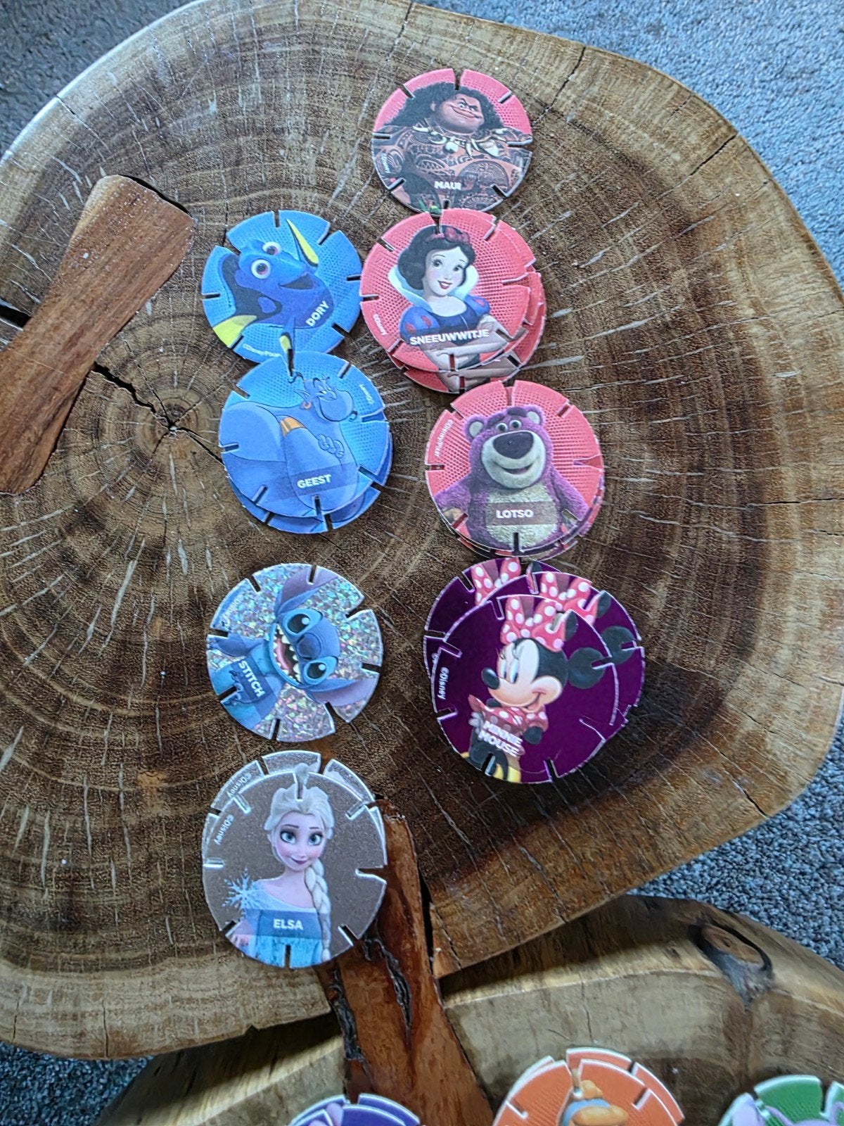 Disney Flippo's - Diverse Figuren, Ophalen of Verzenden, Overige figuren, Gebruikt, Overige typen