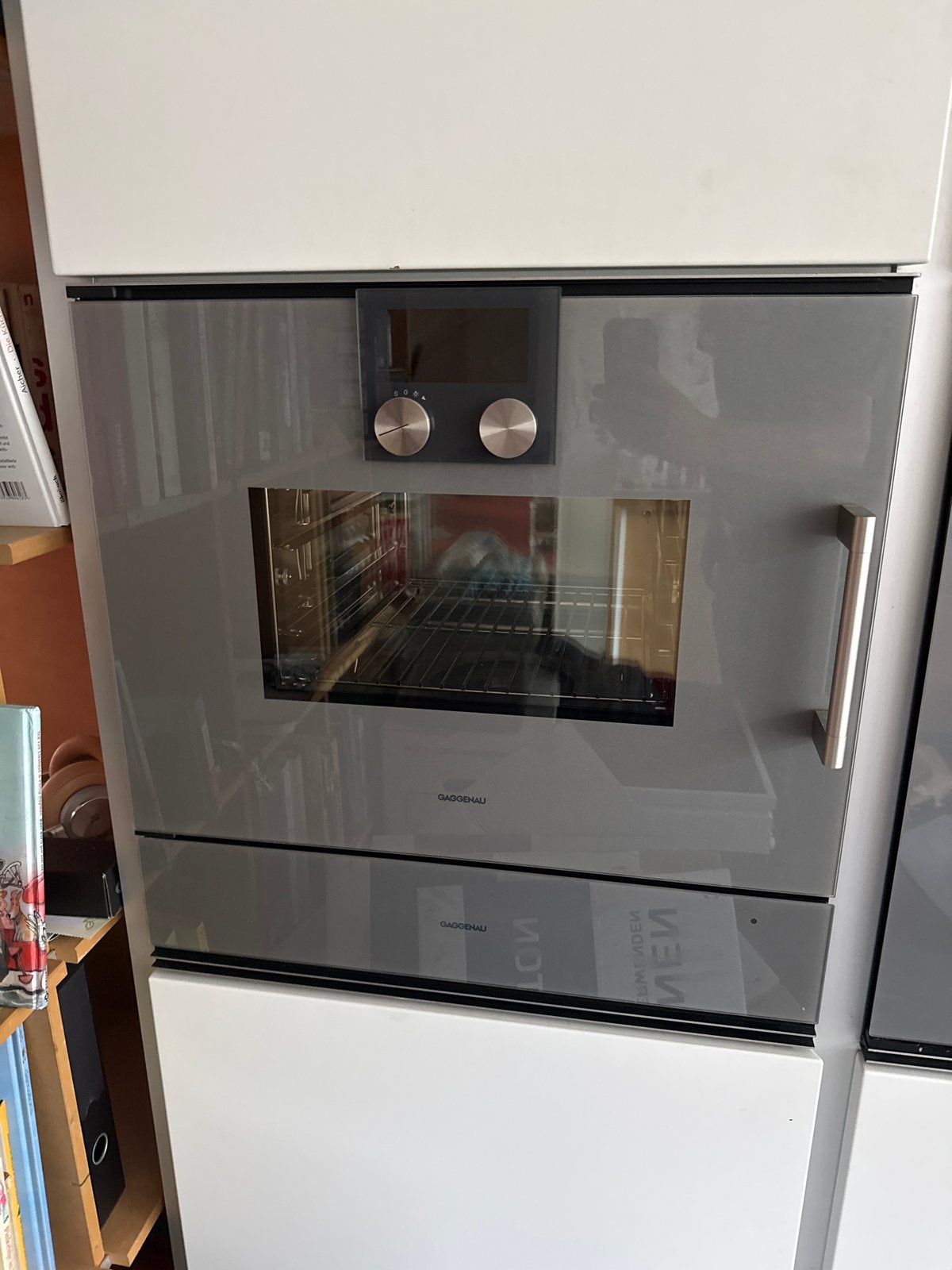 Gaggenau stoomoven + warmhoudlade - Wegens verhuizing, Witgoed en Apparatuur, Ovens, Ophalen, Overige merken, 60 cm of meer, Inbouw