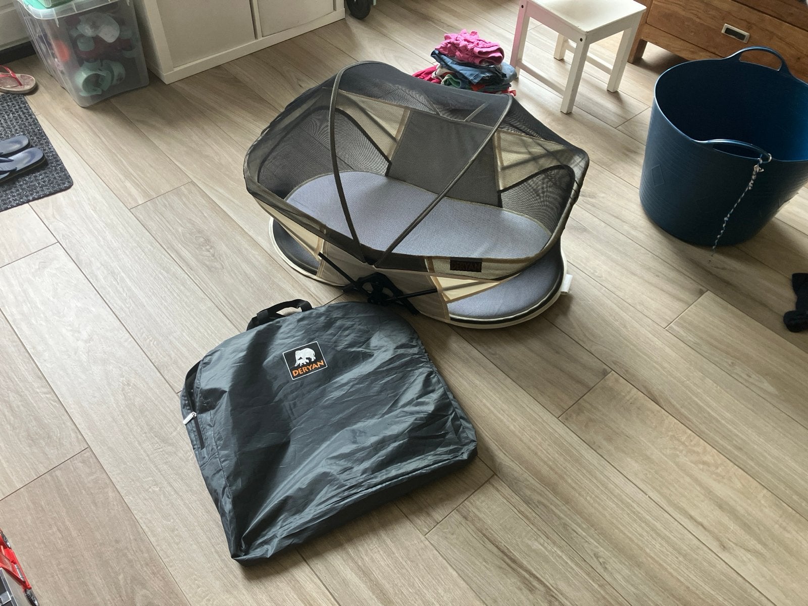 Deryan Reisbedje/Tentje - Ideaal voor onderweg!, Ophalen, Gebruikt, Reisbedje