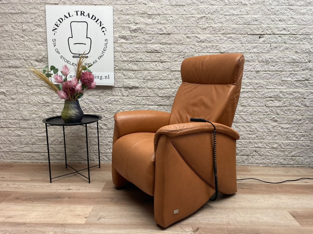 Himolla relaxfauteuil relax stoel fauteuil leer, N, N, Minder dan 75 cm, Ophalen of Verzenden