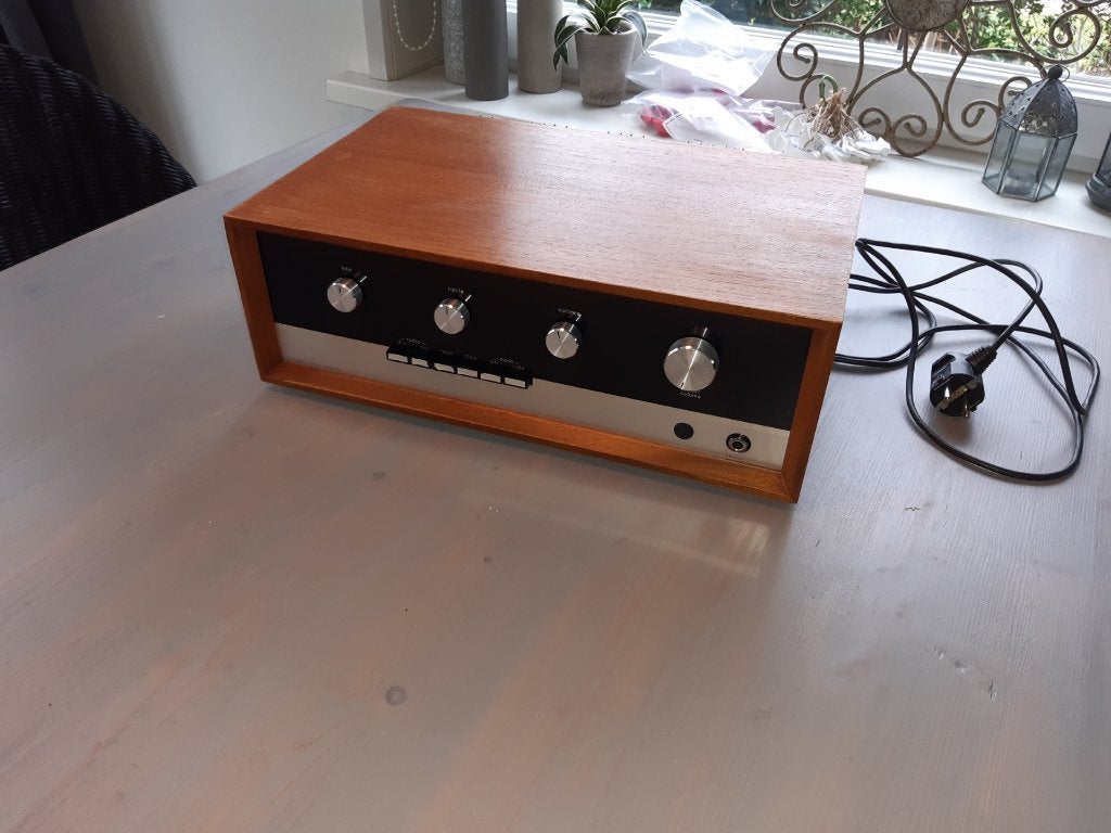 versterker Sugden A21 collectors item, Refurbished, Ophalen, Overige merken, Minder dan 60 watt