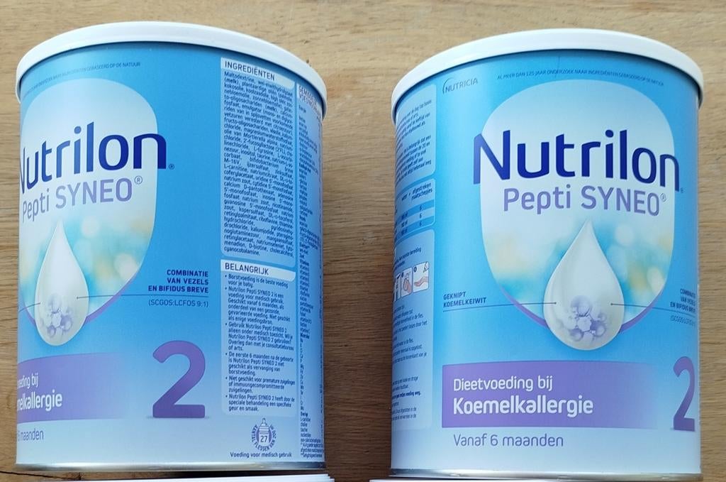 Nutrilon Pepti SYNEO 2 - Dieetvoeding bij Koemelkallergie, Kinderen en Baby's, Ophalen of Verzenden, Nieuw, Overige typen