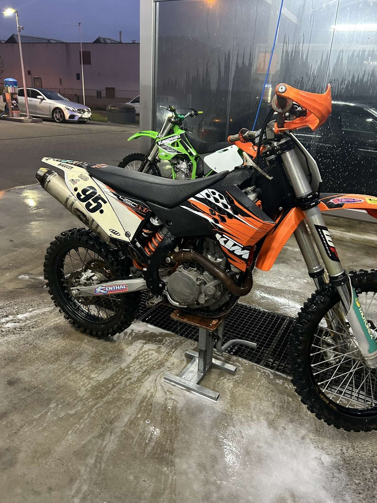 KTM 450 sxf, Fietsen en Brommers, Brommers | Crossbrommers, Ophalen, Zo goed als nieuw, Overige merken