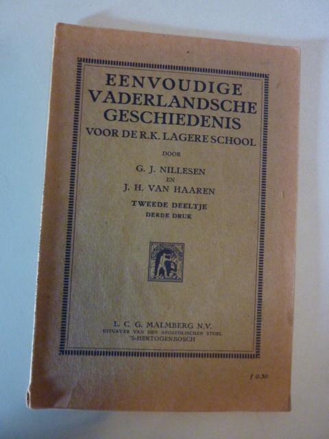 G. Nillesen ea - Eenvoudige vaderlandsche geschiedenis 2, Verzenden, Gelezen