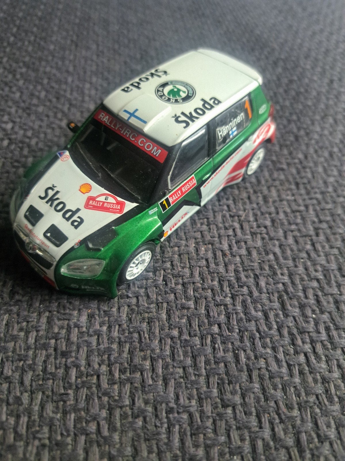 2 x ixo? Model rallyauto lancia stratos en skoda fabia super, Hobby en Vrije tijd, Modelauto's | 1:43, Overige merken, Gebruikt