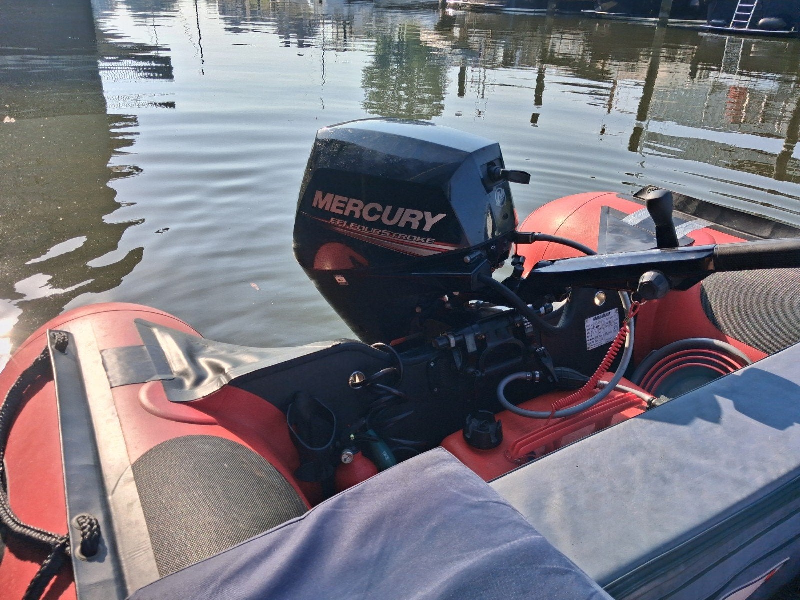 Rib Quicksilver Mercury 20pk EFI 2019, Watersport en Boten, Ophalen