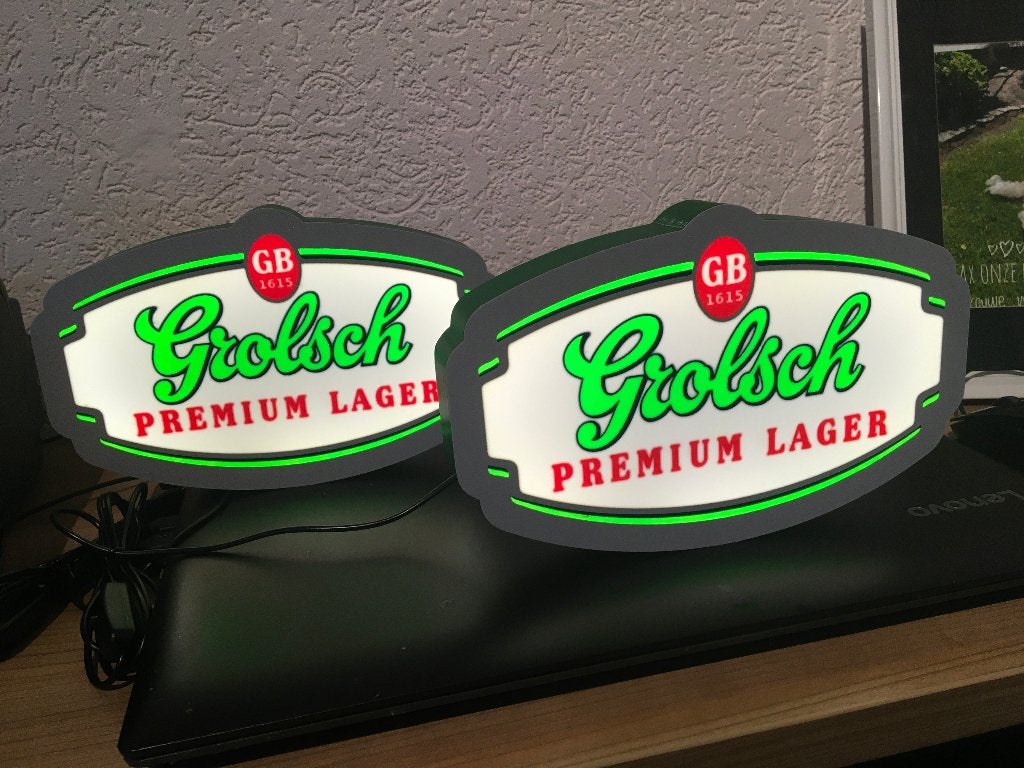 Grolsch lamp, Ophalen of Verzenden, Nieuw, Lichtbak of (neon) lamp