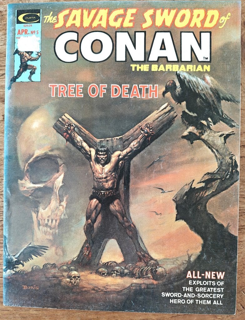 Savage Sword of Conan (1974 Marvel) #5, Boeken, Eén comic, Ophalen of Verzenden, Gelezen, Amerika