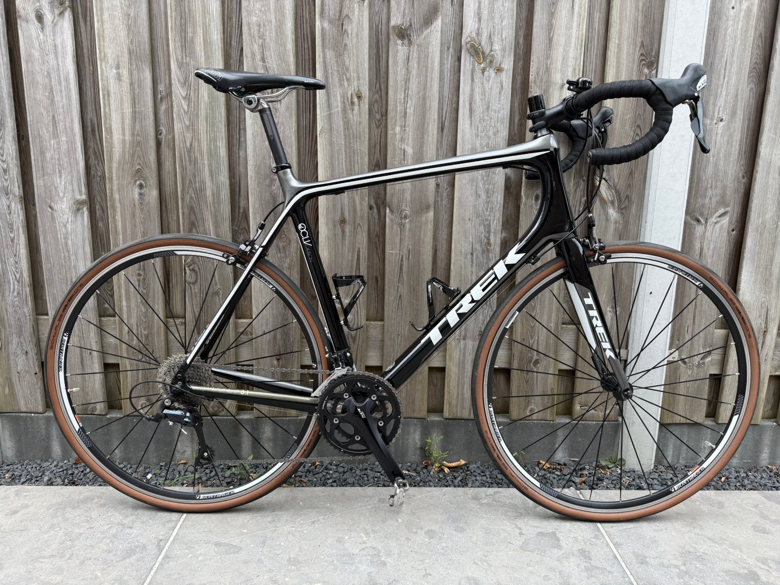 Mooie carbon Trek madone 3.1 racefiets shimano 105, maat 60, Fietsen en Brommers, Fietsen | Racefietsen, 28 inch, Carbon, Velgrem