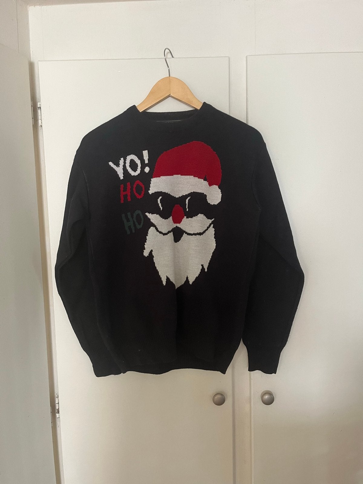 Kersttrui, Ophalen of Verzenden, Gedragen, Maat 38/40 (M), Zwart