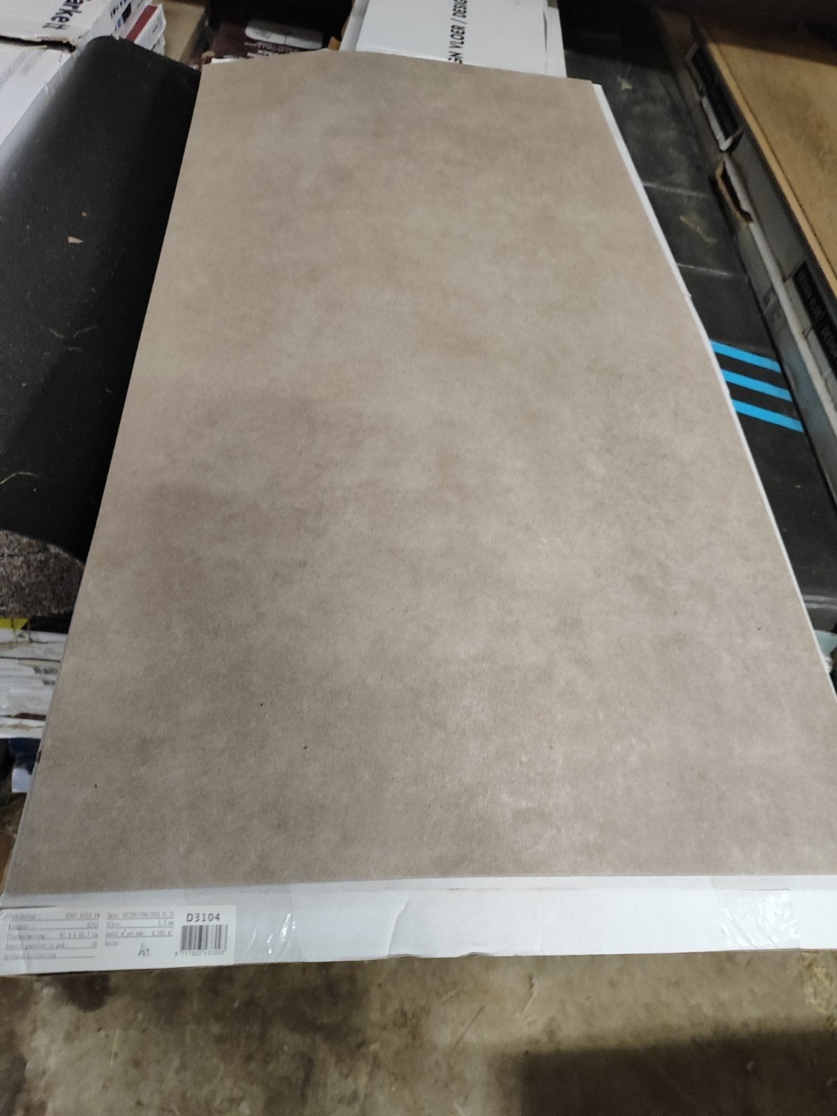 Vt wonen pvc tegels 91*45 kleur 6253 4.18m2, Ophalen, Nieuw, Minder dan 5 m², Overige typen