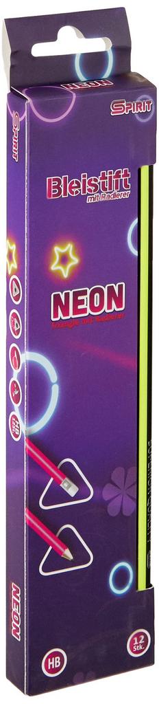 Spirit neon potloden HB 120 stuks., Ophalen of Verzenden, Zo goed als nieuw, Potlood of Stift