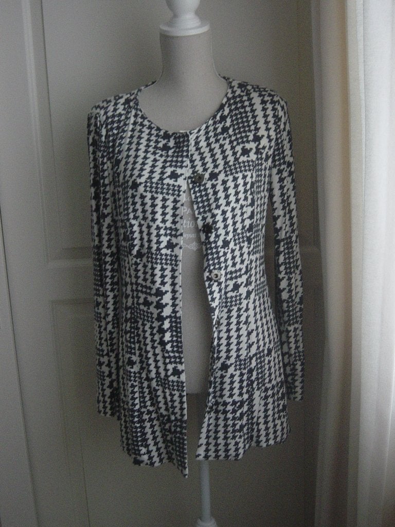 Vest Rozes of Avalon Maat 38 Blauw-wit, Maat 38/40 (M), Blauw, Ophalen of Verzenden, Zo goed als nieuw