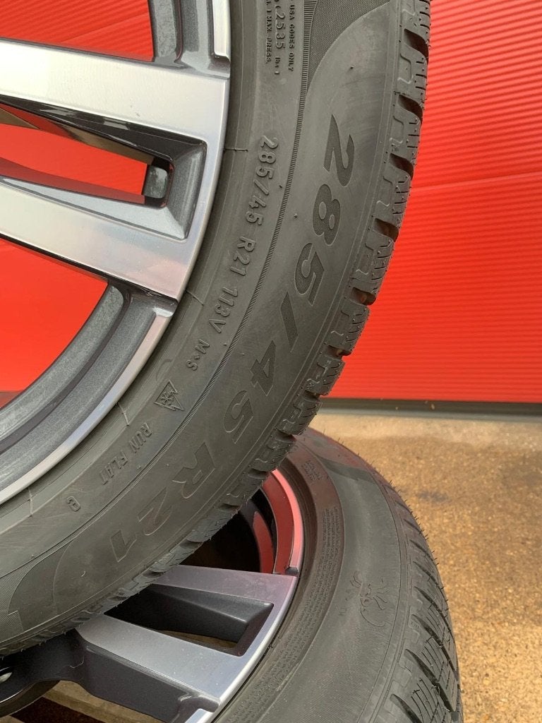 Z.G.A.N  BMW X 7 M velgen met winterbanden, Auto-onderdelen, Banden en Velgen, Gebruikt, 285 mm, Banden en Velgen, Personenwagen
