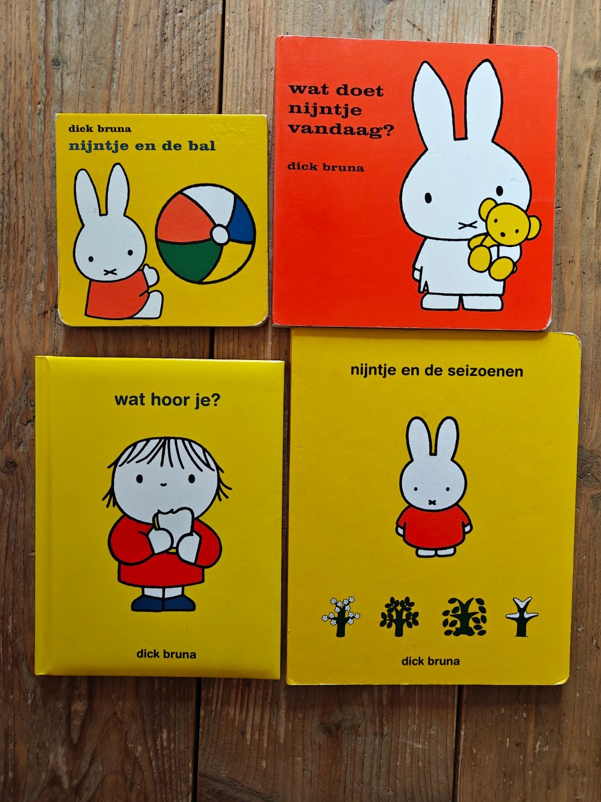 4 Nijntje boeken., Ophalen of Verzenden, Gelezen