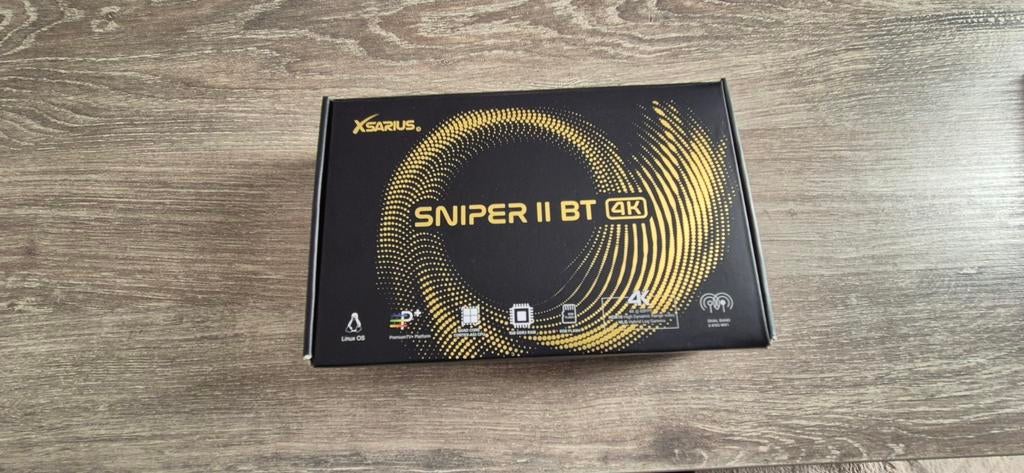 Xsarus Sniper II BT 4K IPTV TV Kastje, Ophalen of Verzenden, Zo goed als nieuw, HDMI, Zonder harde schijf