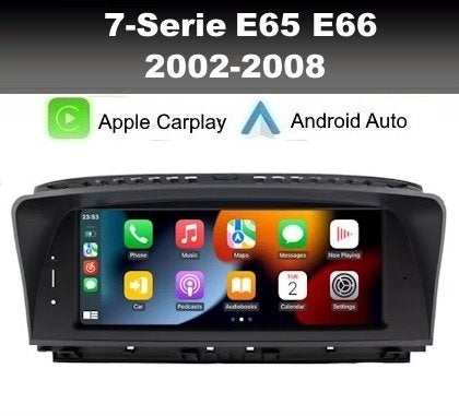 BMW 7serie E65 2002-2008 navi android 14 apple carplay dab+, Ophalen of Verzenden, Nieuw