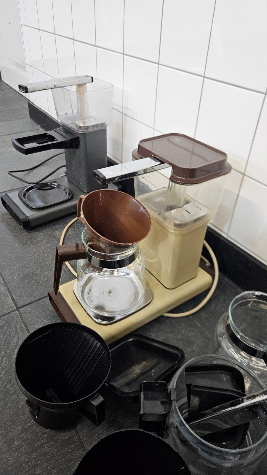 3 Mocca Master koffiezetapparaten voor onderdelen, 10 kopjes of meer, Koffiemachine, Gemalen koffie, Ophalen of Verzenden