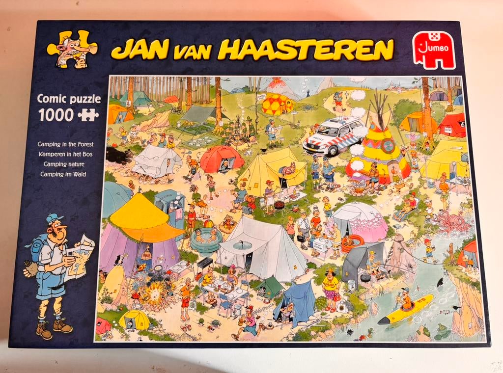 Jan van Haasteren puzzels 1000 stukjes, Ophalen, 500 t/m 1500 stukjes, Zo goed als nieuw