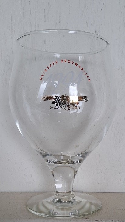 Heineken Brouwerijen Bierglas 1994, Verzamelen, Biermerken, Gebruikt, Glas of Glazen, Heineken, Ophalen of Verzenden
