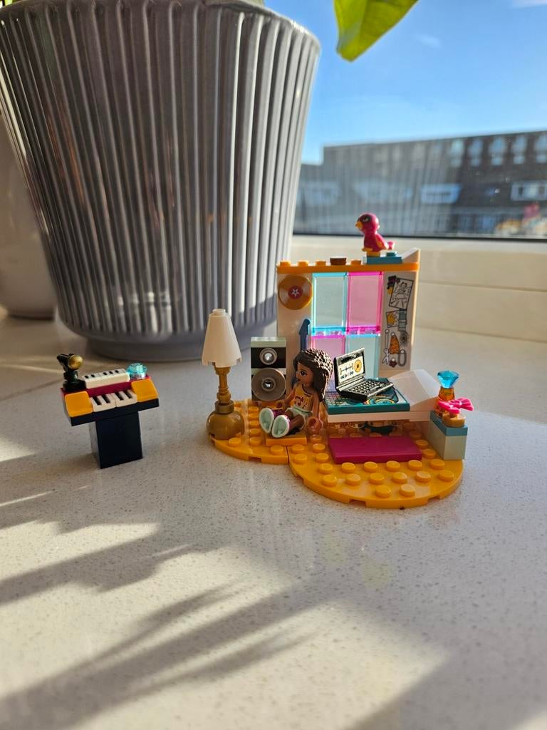 Andrea's slaapkamer- 41341 Lego Friends, Ophalen of Verzenden, Zo goed als nieuw, Poppenhuis