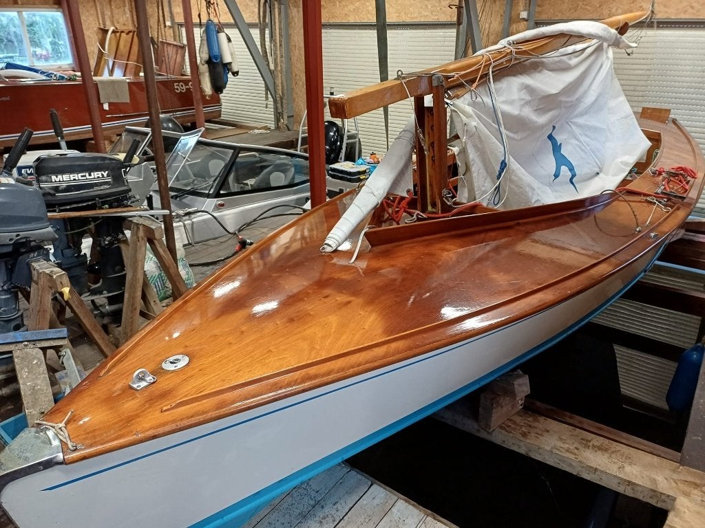 Houten valk - Vaarklaar!, Watersport en Boten, Valk, Ophalen, Bruynzeel, Fok