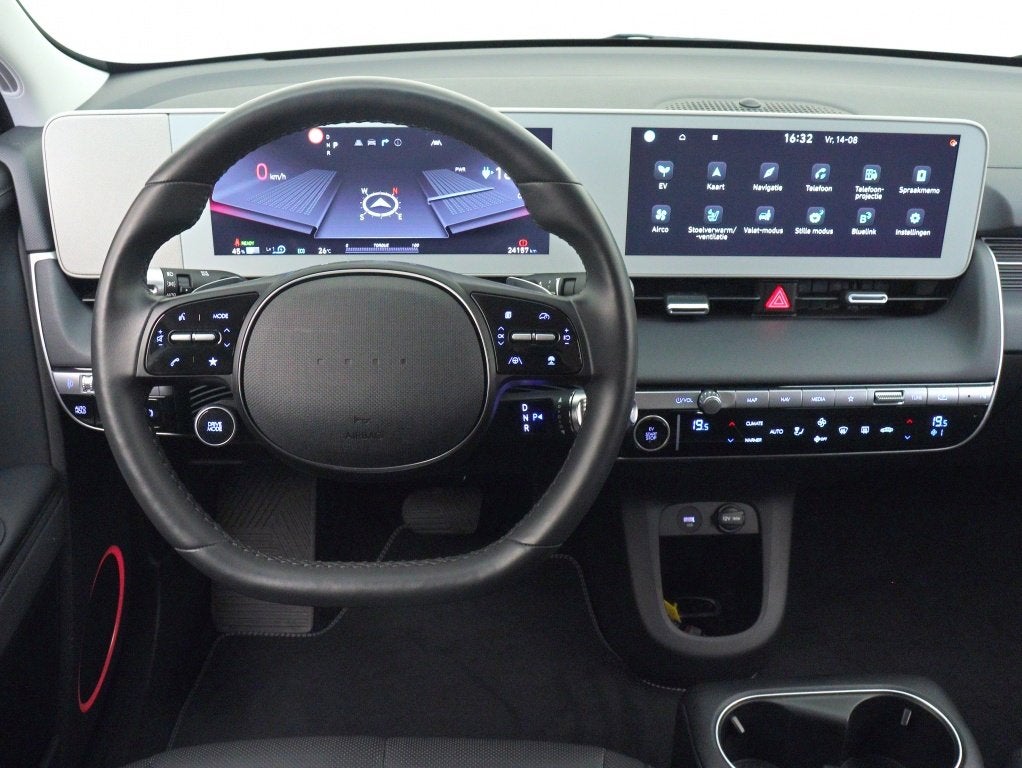 Hyundai IONIQ 5 Connect+ 77.4 kWh | Leder | Navi | Camera |, Auto's, 0 cilinders, Gebruikt, Zwart, IONIQ 5