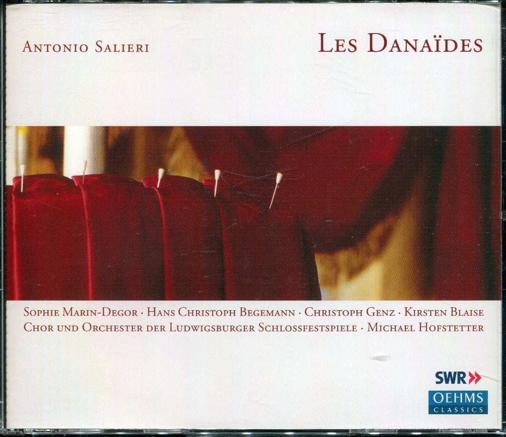 Antonio Salieri  Les Danaïdes ( 2 cd ), Ophalen of Verzenden, Classicisme, Zo goed als nieuw, Overige typen