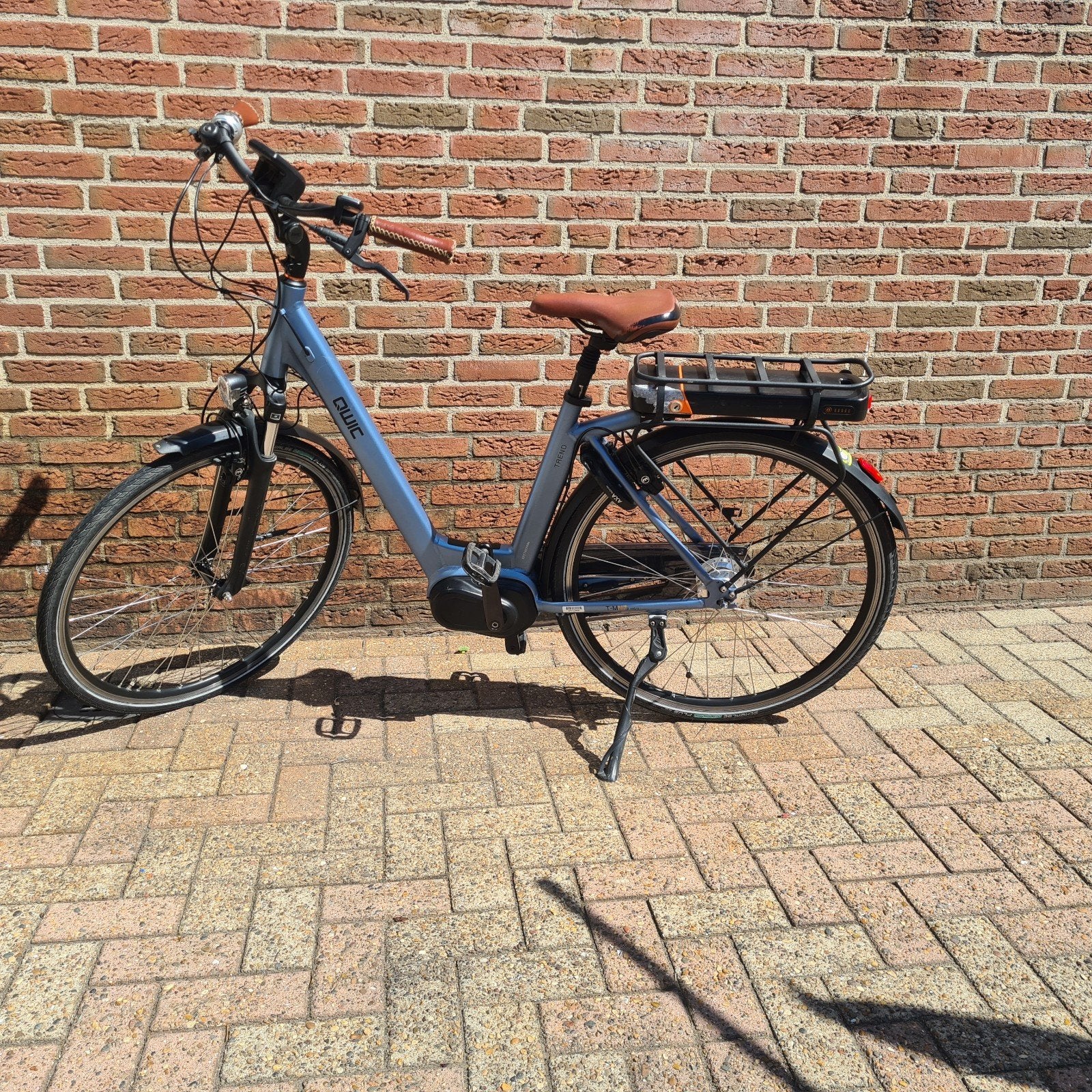 Qwic Trend T-MN7.2 HS11 e-bike met goede accu, Qwic, Gebruikt, Ophalen of Verzenden, 51 tot 55 cm