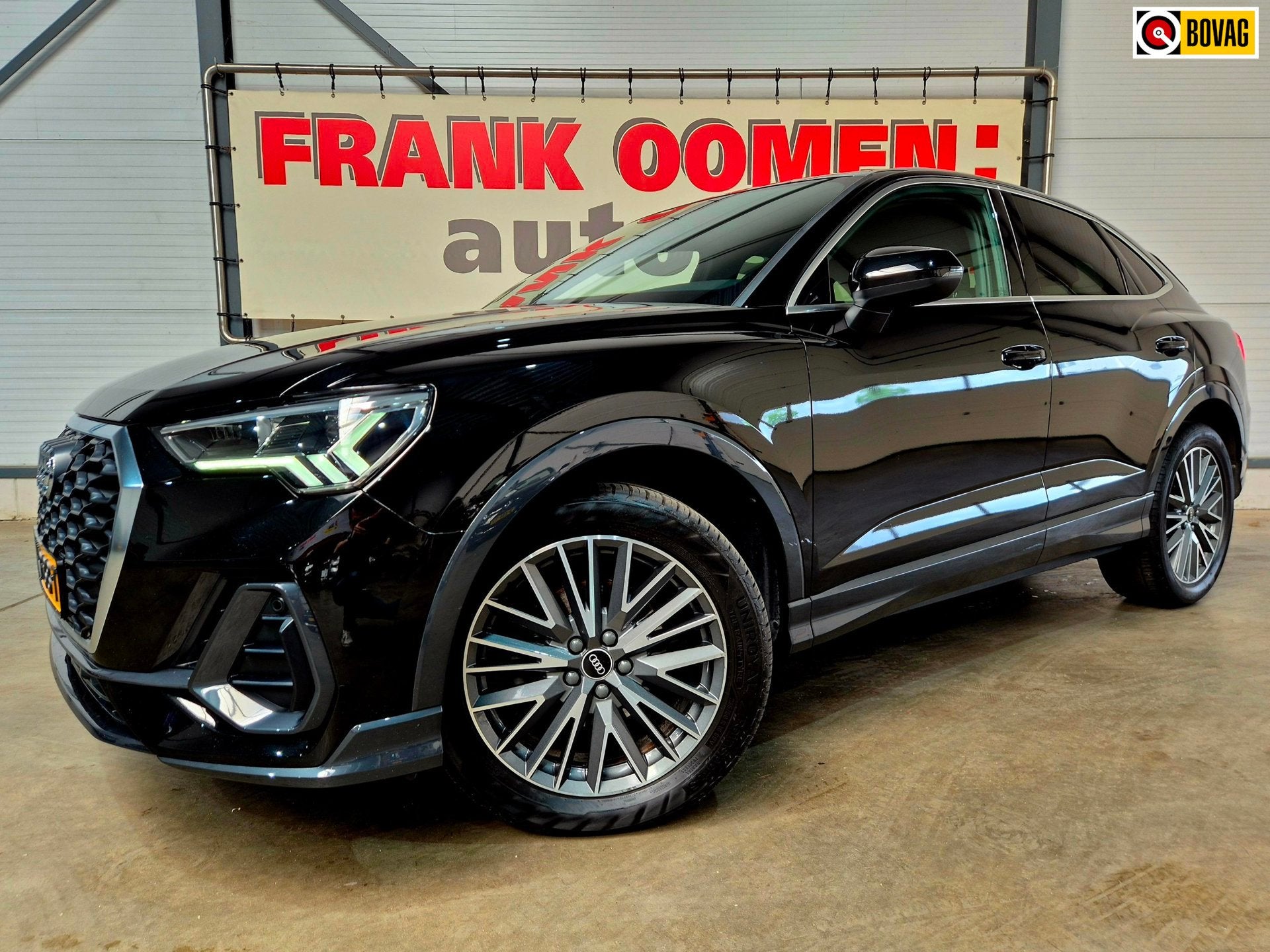 Audi Q3 SPORTBACK 35 TFSI 150PK S Edition + 1e eigenaar|OH h, Auto's, 4 cilinders, 150 pk, 1505 kg, Zwart