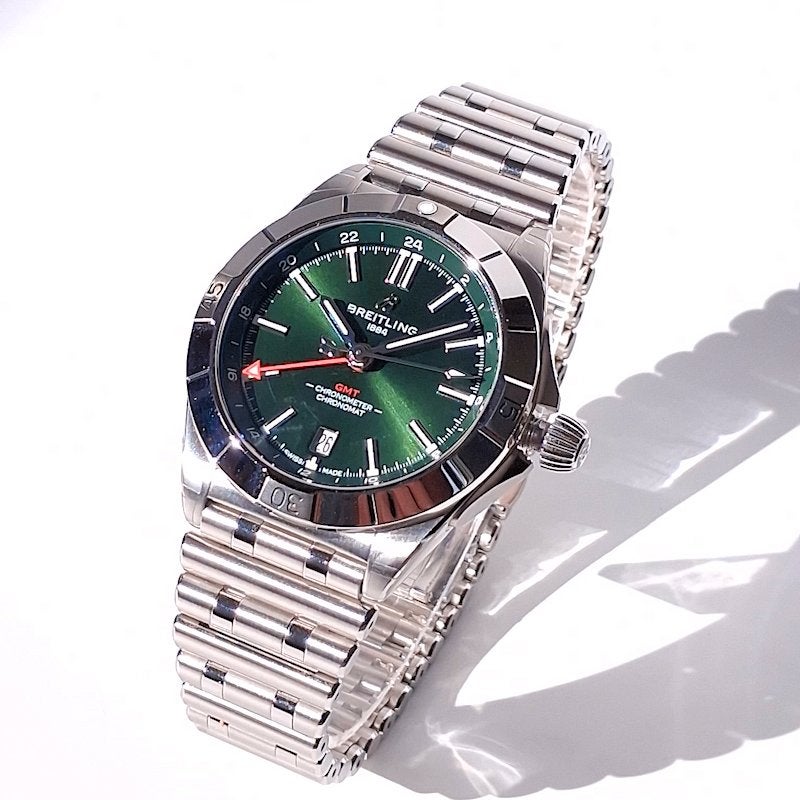 Breitling Chronomat Automatic GMT 40 B32, Sieraden, Tassen en Uiterlijk, Horloges | Heren, Staal, Staal, Breitling, Polshorloge