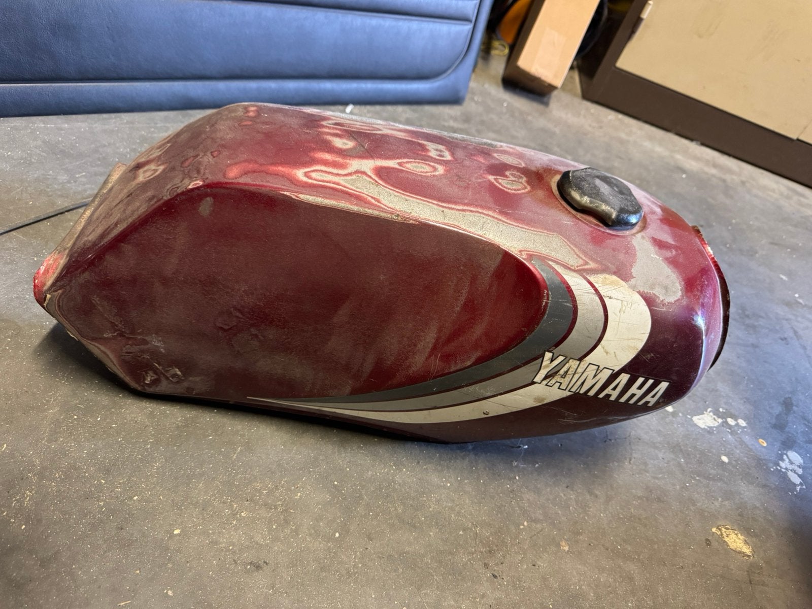 Yamaha RD50MX tank, Ophalen of Verzenden, Gebruikt, Tank, Yamaha