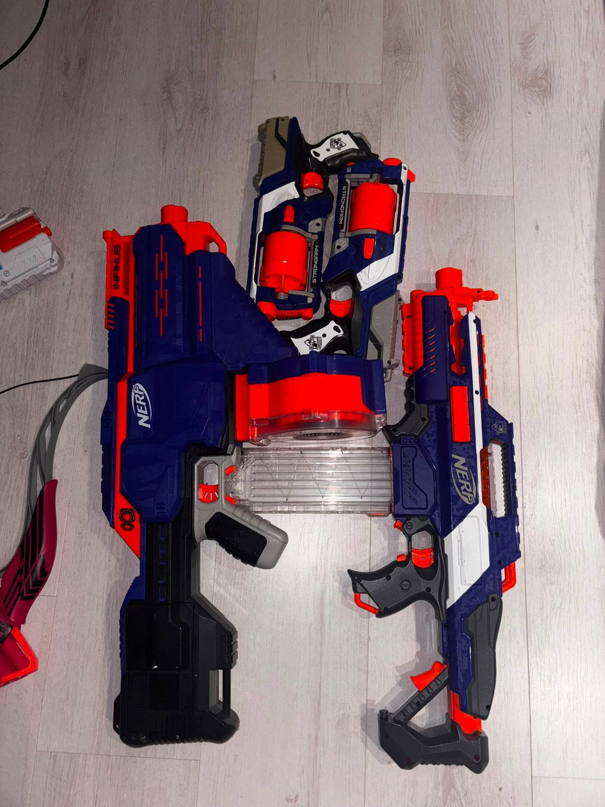 Nerf geweren (zonder pijltjes), Ophalen, Zo goed als nieuw