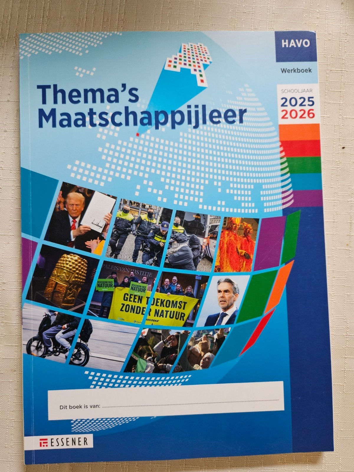 Werkboek Thema's Maatschappijleer HAVO 2025-2026, HAVO, Ophalen of Verzenden, Maatschappijleer, Essener (Malmberg)