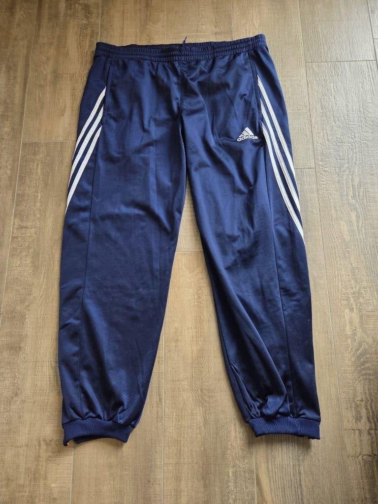 Adidas joggingsbroek heren Climacool tapered fit XL, Blauw, Maat 56/58 (XL), Ophalen of Verzenden, Zo goed als nieuw