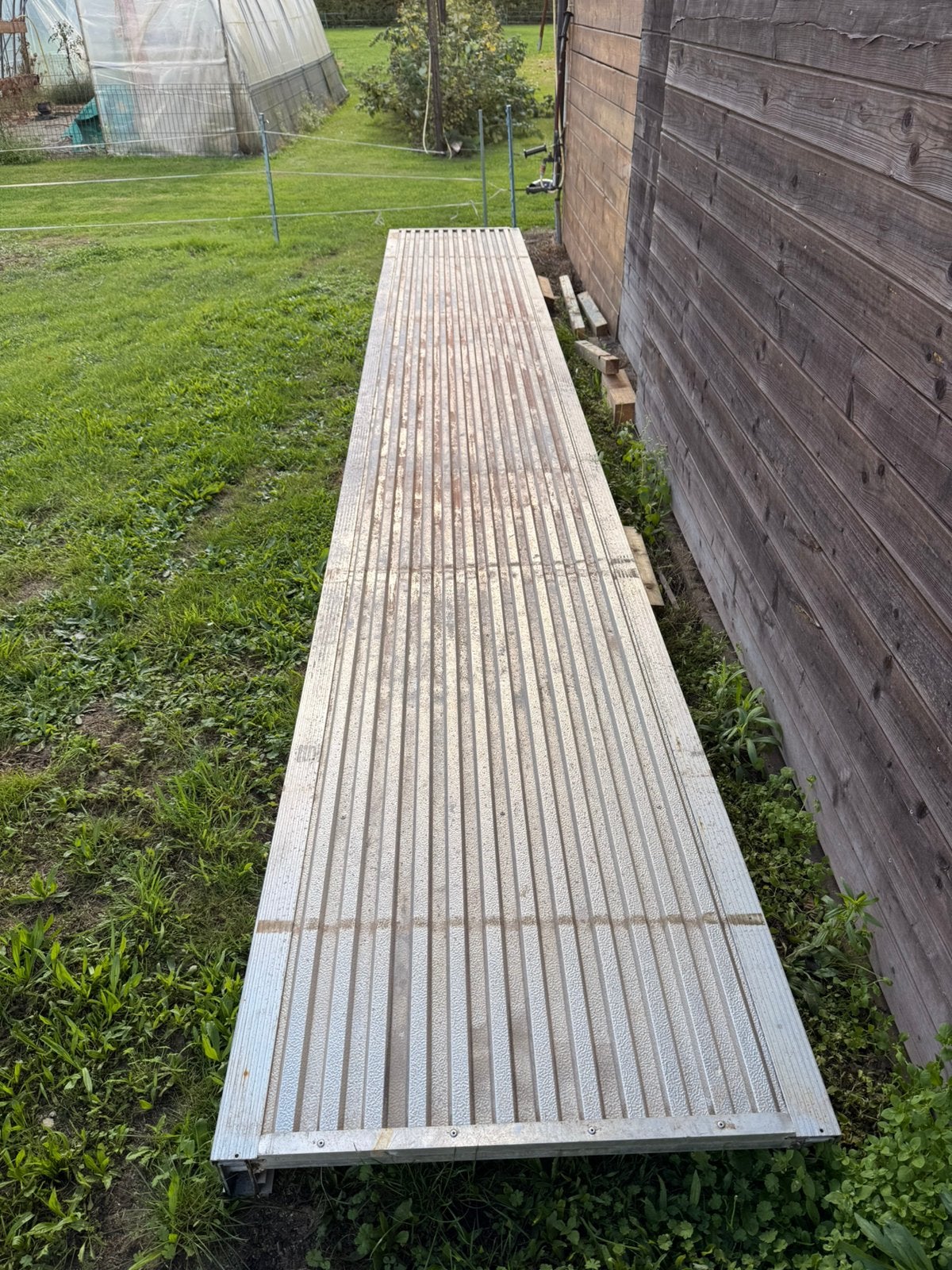Loopbrug, Ophalen, Zo goed als nieuw, Overige materialen