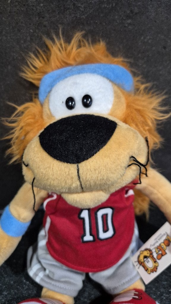 Loeki de Leeuw knuffel Sport Basketbal, 32cm. 5A12, Tweedehands verkoop, Tweedehands verkoop, Gebruikt, Overige typen