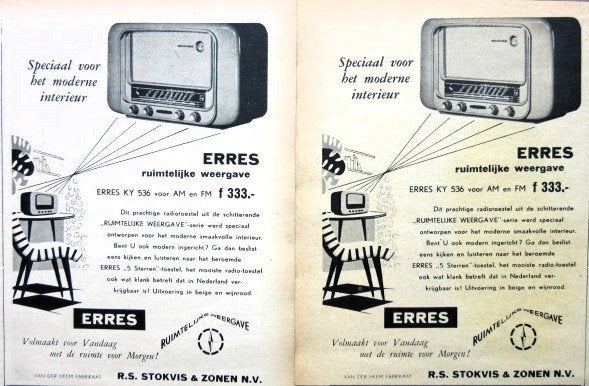 19 vintage advertenties reclames radios 1938-70 radio Graetz, Ophalen of Verzenden, Overige typen
