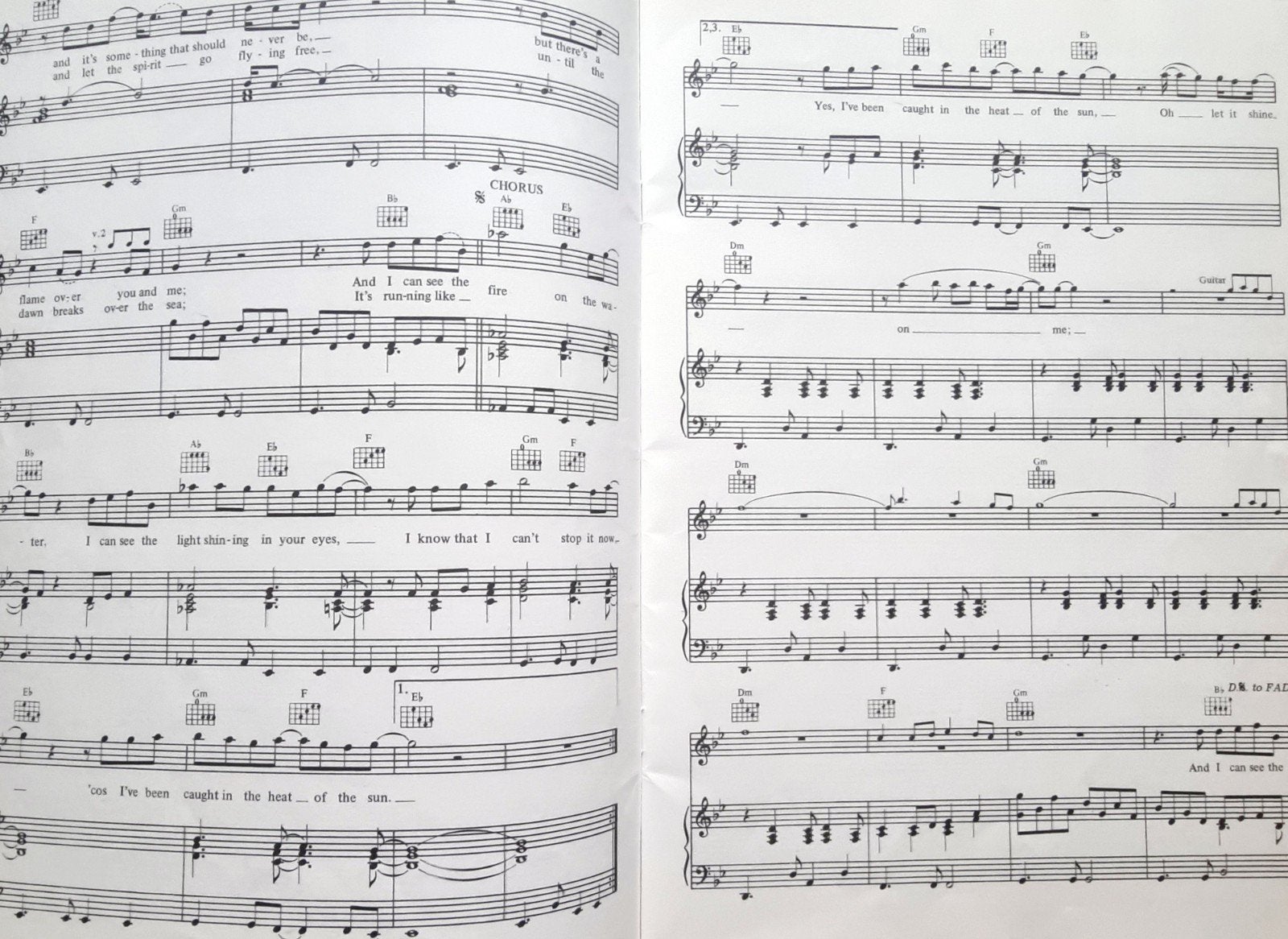 Chris de Burgh - Into the Light bladmuziek Art22, Muziek en Instrumenten, Bladmuziek, Gebruikt, Verzenden, Gitaar, Artiest of Componist