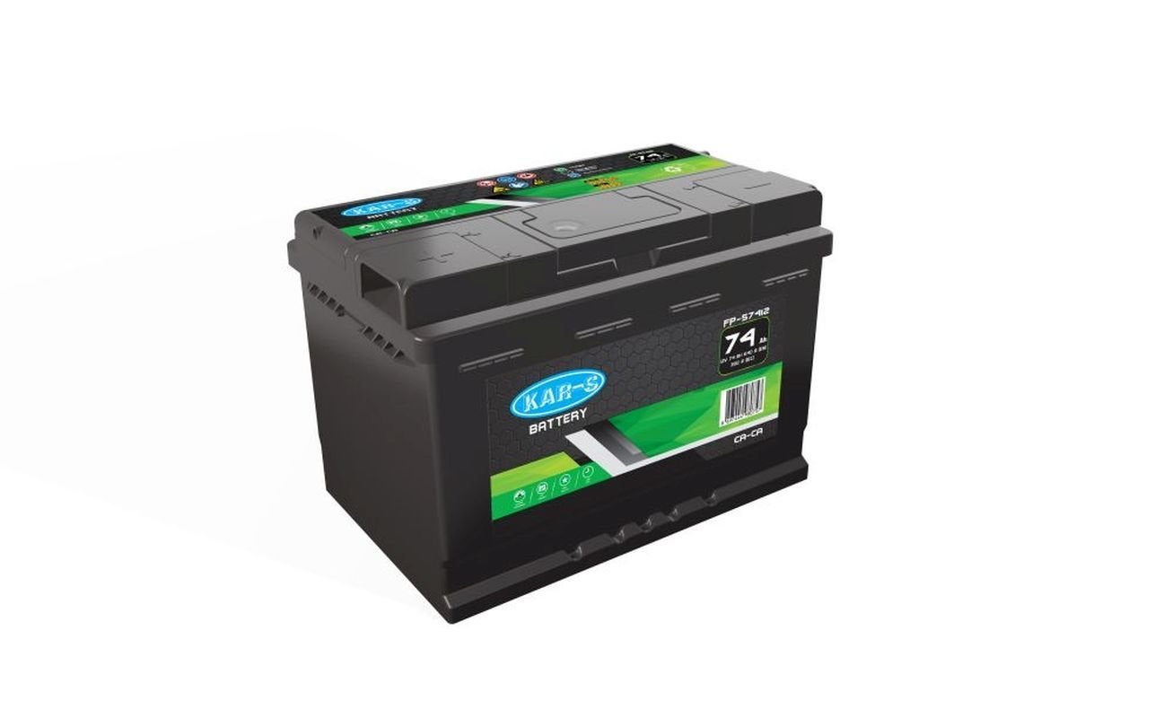 Nieuwe KAR-S 74 AH Auto Accu - Direct Leverbaar, Nieuw, Universele onderdelen
